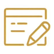 A tamper-evident service history